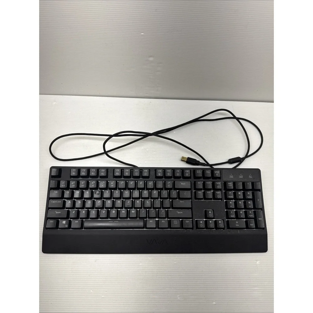 VAVA Chroma VA-GE001 Mechanical Gaming Keyboard RGB Backlit Tested Works